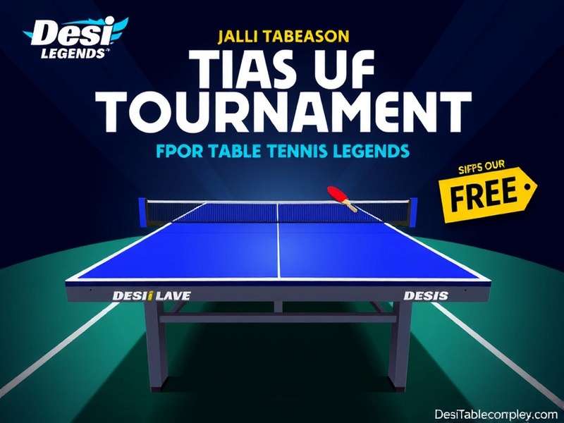 Desi Table Tennis Legends Esports Tournament